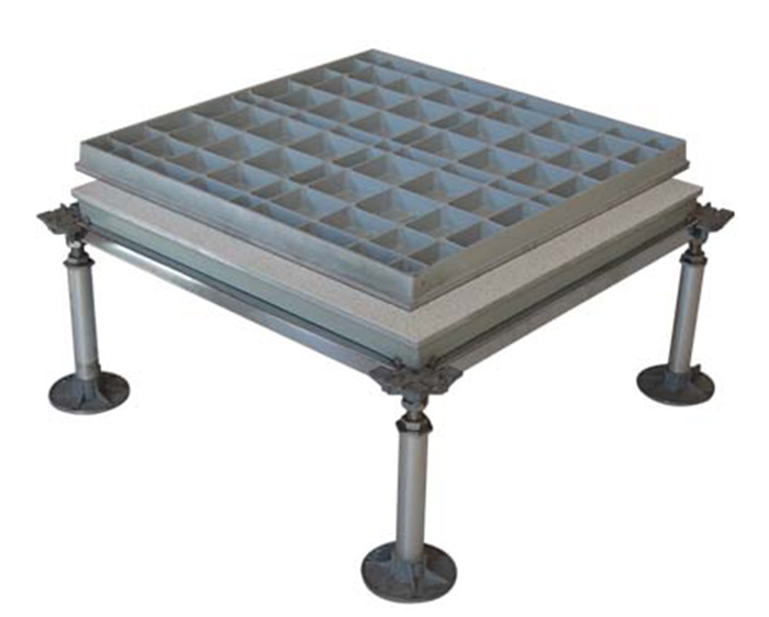 全钢防静电地板铺贴的多方式